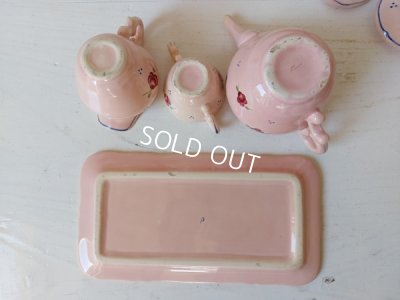 画像3: おままごと陶器ポットとクリーマーセット