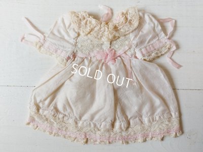 画像2: アンティークレースドールドレス（ピンク）