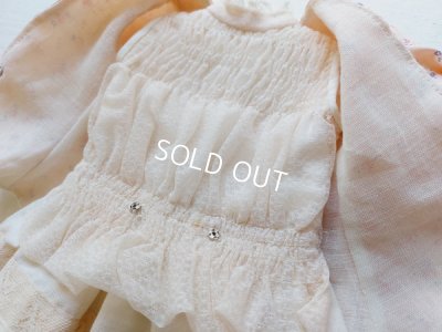 画像10: アンティ―クレースドールドレス&ボネ