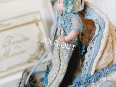 画像8: セルロイドドール付ドールベッド