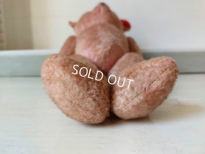 画像11: アンティークピンクテディベア