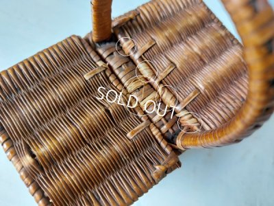 画像12: アンティークドールバスケット