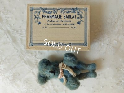 画像6: ボックス付小さなアンティークブルーベア