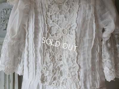 画像10: アンティークレースドールドレス
