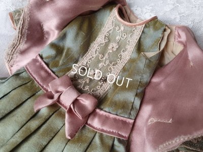 画像9: ロココストローハット付ドールドレス