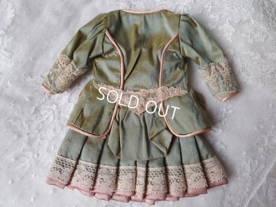 画像3: ロココストローハット付ドールドレス