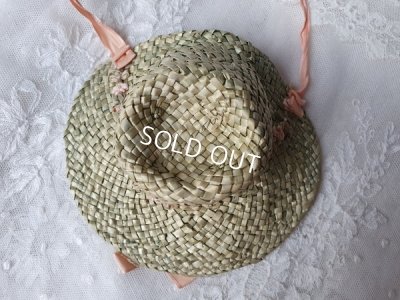 画像18: ロココストローハット付ドールドレス