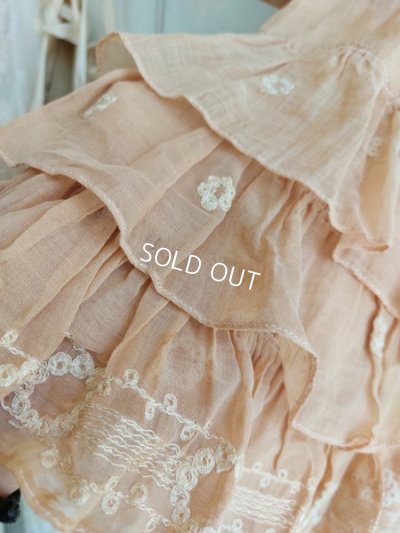 画像5: アンティークドールドレス&ボネ