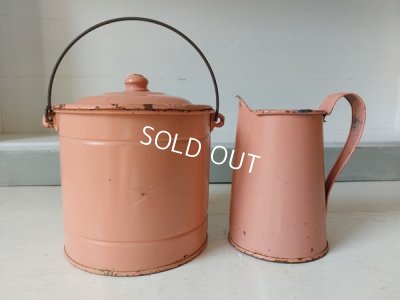 画像7: ピンクトイウォッシュテーブルセット