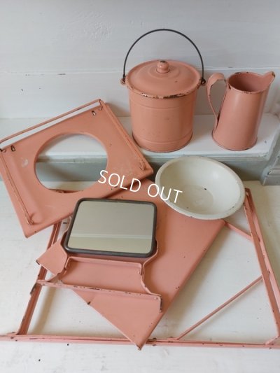 画像6: ピンクトイウォッシュテーブルセット