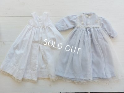 画像3: アンティークレースドールドレス&ボネ