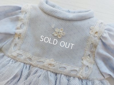 画像9: アンティークレースドールドレス&ボネ