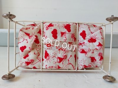 画像8: アンティークドールベッド