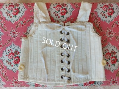 画像2: アンティークドールコルセット