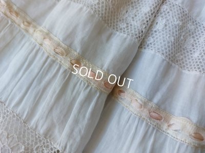 画像12: アンティークレースドールドレス