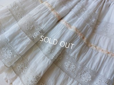 画像13: アンティークレースドールドレス