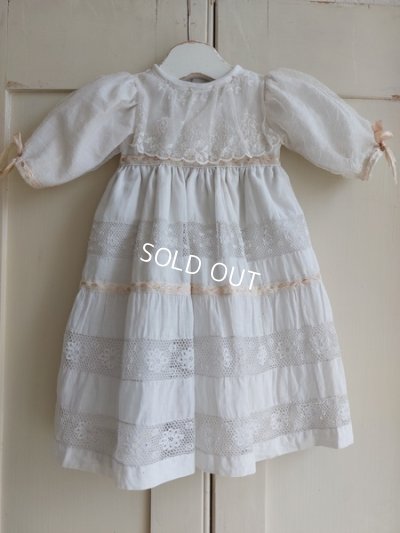 画像2: アンティークレースドールドレス