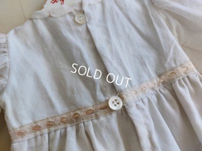 画像10: アンティークレースドールドレス