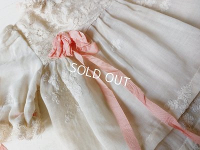 画像7: アンティークレースドールドレス＆ボンネット
