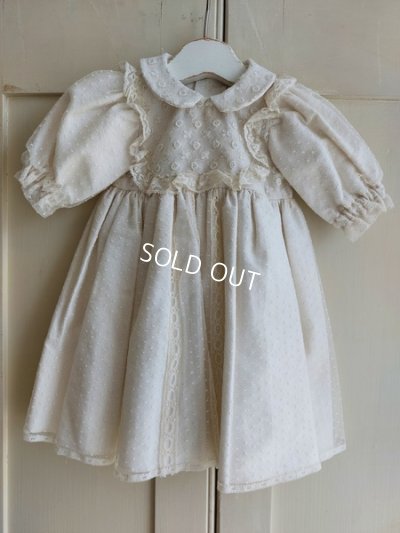 画像2: アンティークレースドールドレス