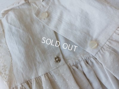 画像10: アンティークレースドールドレス