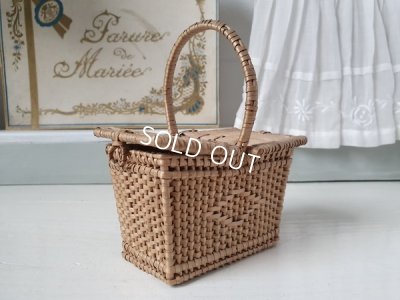 画像6: アンティークドールバスケット