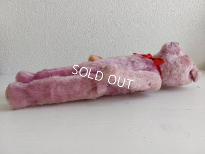 画像10: アンティークパープルテディベア