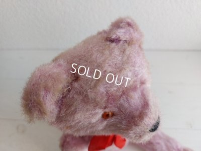 画像16: アンティークパープルテディベア