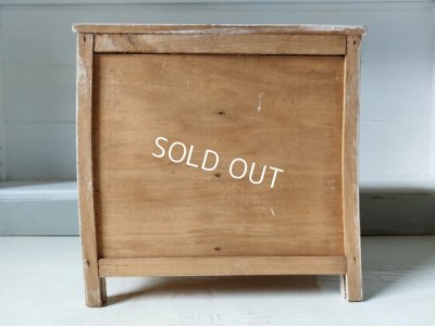 画像9: アンティーク白いドールドロワー