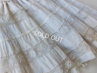 画像11: アンティークレースドールドレス