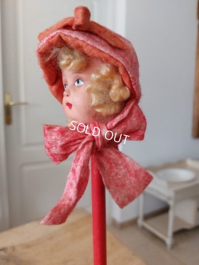 画像4: アンティークパピエマシェハットスタンド