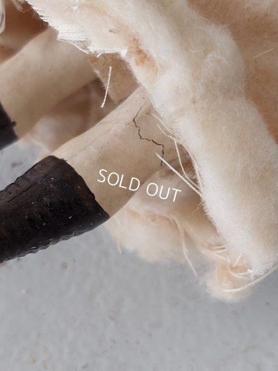 画像13: クリスマスコットンコスチュームアンティークビスクドール