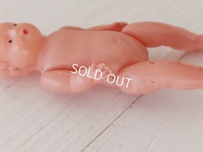 画像19: セルロイドドール付きドールベッド