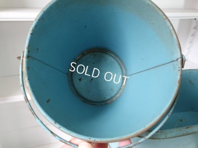 画像17: アンティークブリキ製バスタブセット