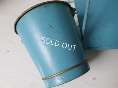 画像20: アンティークブリキ製バスタブセット