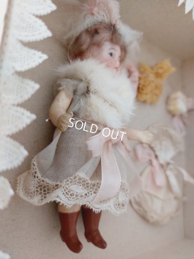 画像17: アンティークビスクドールプレゼンテーションボックス