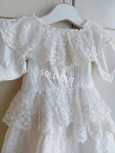 画像4: アンティークレースドールドレス