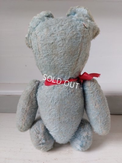 画像4: アンティークフレンチブルーテディベア