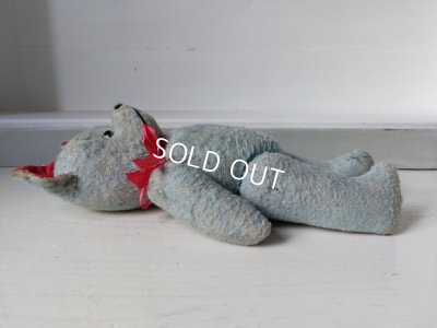 画像13: アンティークフレンチブルーテディベア