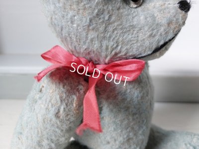 画像14: アンティークフレンチブルーテディベア