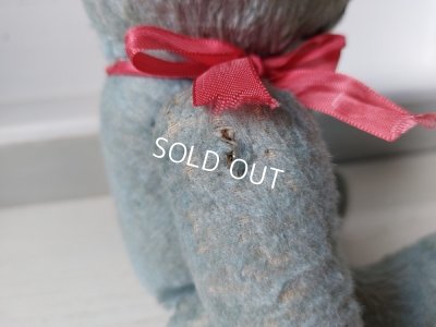 画像15: アンティークフレンチブルーテディベア