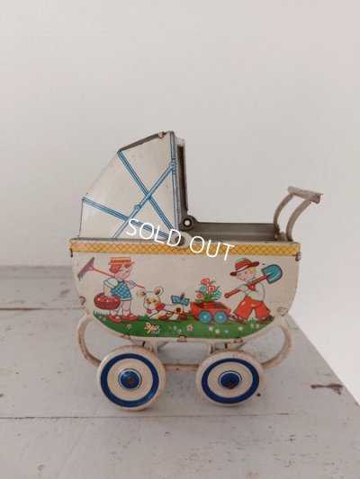 画像6: アンティークドールバギー