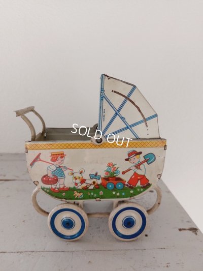 画像8: アンティークドールバギー