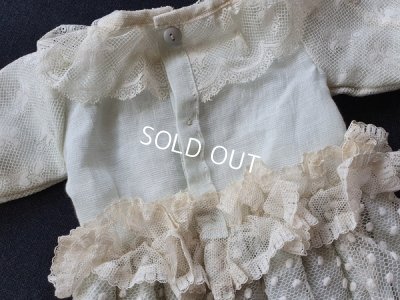 画像8: アンティークレースドールドレス