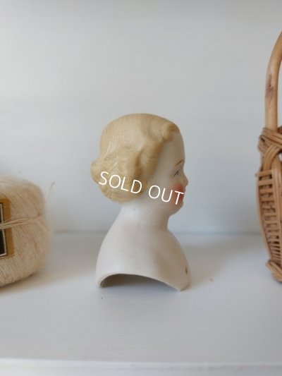 画像5: アンティークブロンドチャイナヘッドドール