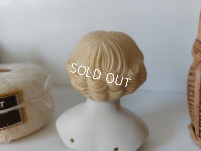 画像10: アンティークブロンドチャイナヘッドドール