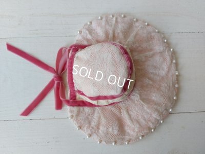 画像6: アンティークレースドールハット