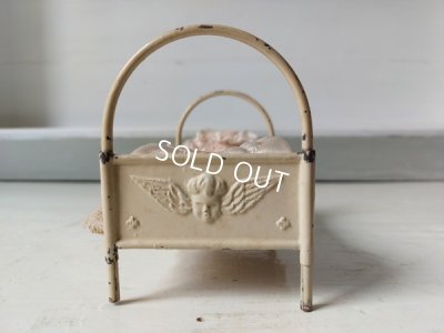 画像5: アンティークドールベッド