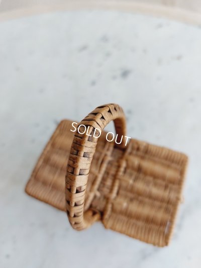 画像10: アンティークドールバスケット