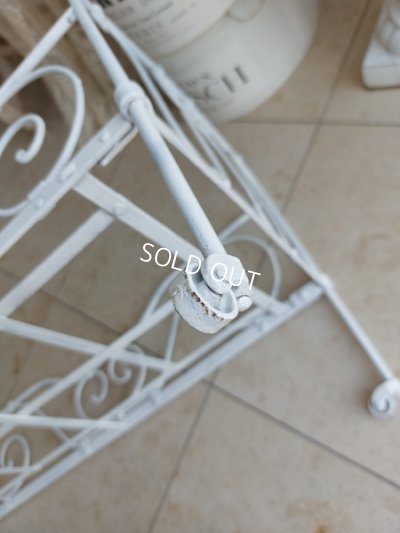 画像13: アンティークアイアン製ドールベッド